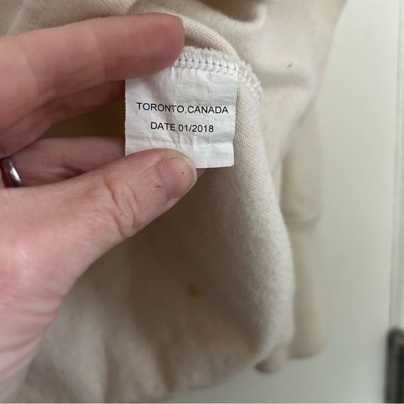 Aimé Leon Dore Rugby Crewneck Natural Dusty Clay L - Picture 9 of 12